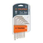 Juego De 7 Llaves Torx Cortas, Incluye Estuche Organizador Truper (TORX-7C) - Imagen 2