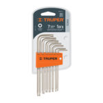 Juego De 7 Llaves Torx Largas, Incluye Estuche Organizador Truper (TORX-7L) - Imagen 2