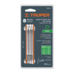 Juego De 8 Llaves Torx, Incluye Estuche Tipo Navaja Truper (TORX-8) - Imagen 2