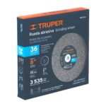 Piedra Abrasiva De 8″ Para Esmeril, Grano 36, Espesor 1″ Truper (PIES-8136) - Imagen 2