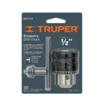 Mandril De 1/2″ Para Taladro Y Percutor, Incluye Llave Truper (BRO-1/2N) - Imagen 2