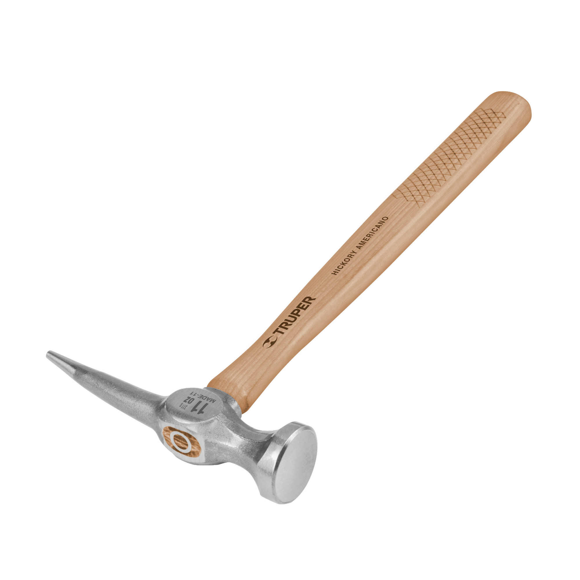 Martillo Desabollador Punta Larga De 11 Oz Con Mango Madera Truper (MADE-11)
