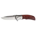 Navaja Abatible 21 Cm Superfilo Mango Madera y Seguro Truper (NV-5)