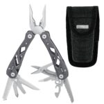 Navaja Multiherramienta En Acero Inoxidable, 14 Funciones Truper (NAMU-100)