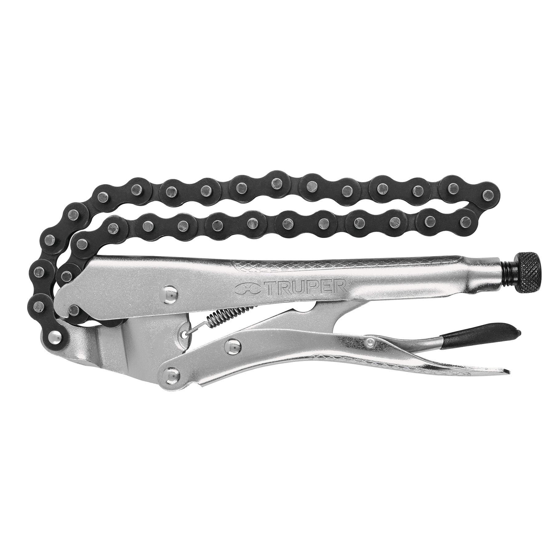Hombresolo De Cadena De 8″, Largo 50 Cm, Capacidad 5.1/4″ Truper (PPT-CAD)