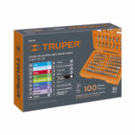 Juego De 100 Puntas De 1″ Para Destornillador Y Taladro Truper (PUN-100) - Imagen 2
