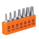 Set De 7 Puntas Torx De 1″, Zanco 3/4″ Industriales Truper (P7-15T)