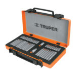 Juego De 42 Puntas, Spline, Bristol Y Torx, Estuche Metálico Truper (PUN-42X)