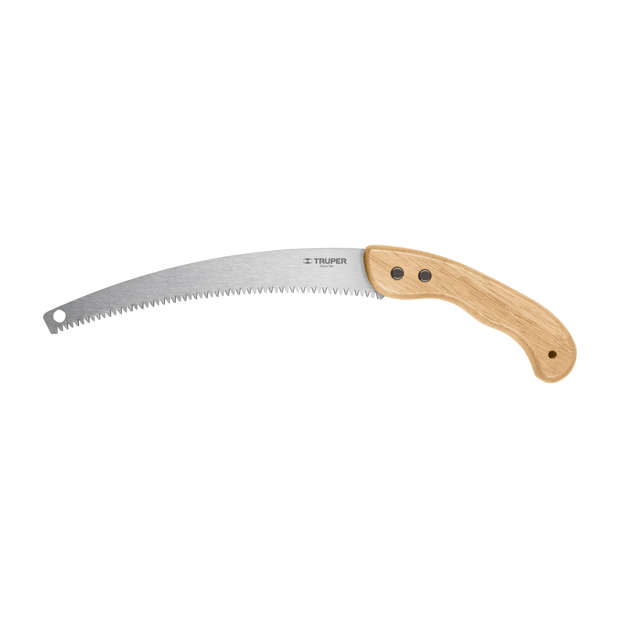 Serrucho Curvo Cortador De Ramas Tradicional, Cuchilla 12″ Truper (STP-12)