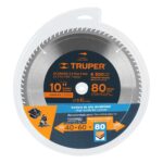Disco Sierra Madera de 10″, Centro 1″, 80 Dientes Truper (ST-1080E) - Imagen 2