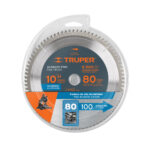 Disco Sierra Aluminio de 10″, Centro 5/8″, 80 Dientes Truper (ST-1080A) - Imagen 2