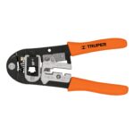 Ponchadora De 8″ Para Rj-09-11-12-45, Incluye Los Módulos Truper (PRJ-3X)
