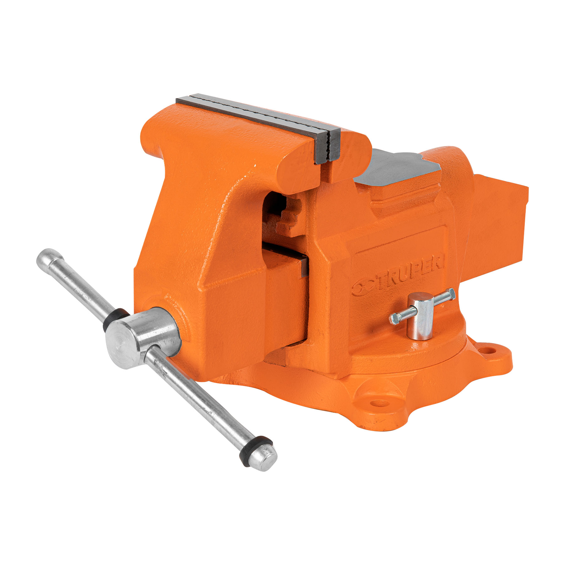 Prensa De Banco Industrial Giratoria De 5″, Apertura 14 Cm Truper (TA-5)