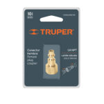 Conector Rápido De Latón De 1/4 Npt Para Compresor, Hembra Truper (CORAL-HEM-1/4) - Imagen 2