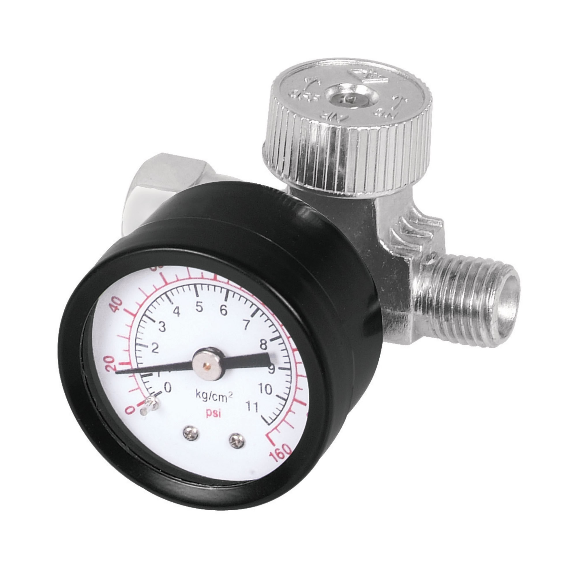 Regulador De Aire De 160 Psi Con Manómetro Para Compresor Truper (REGU-1/4)