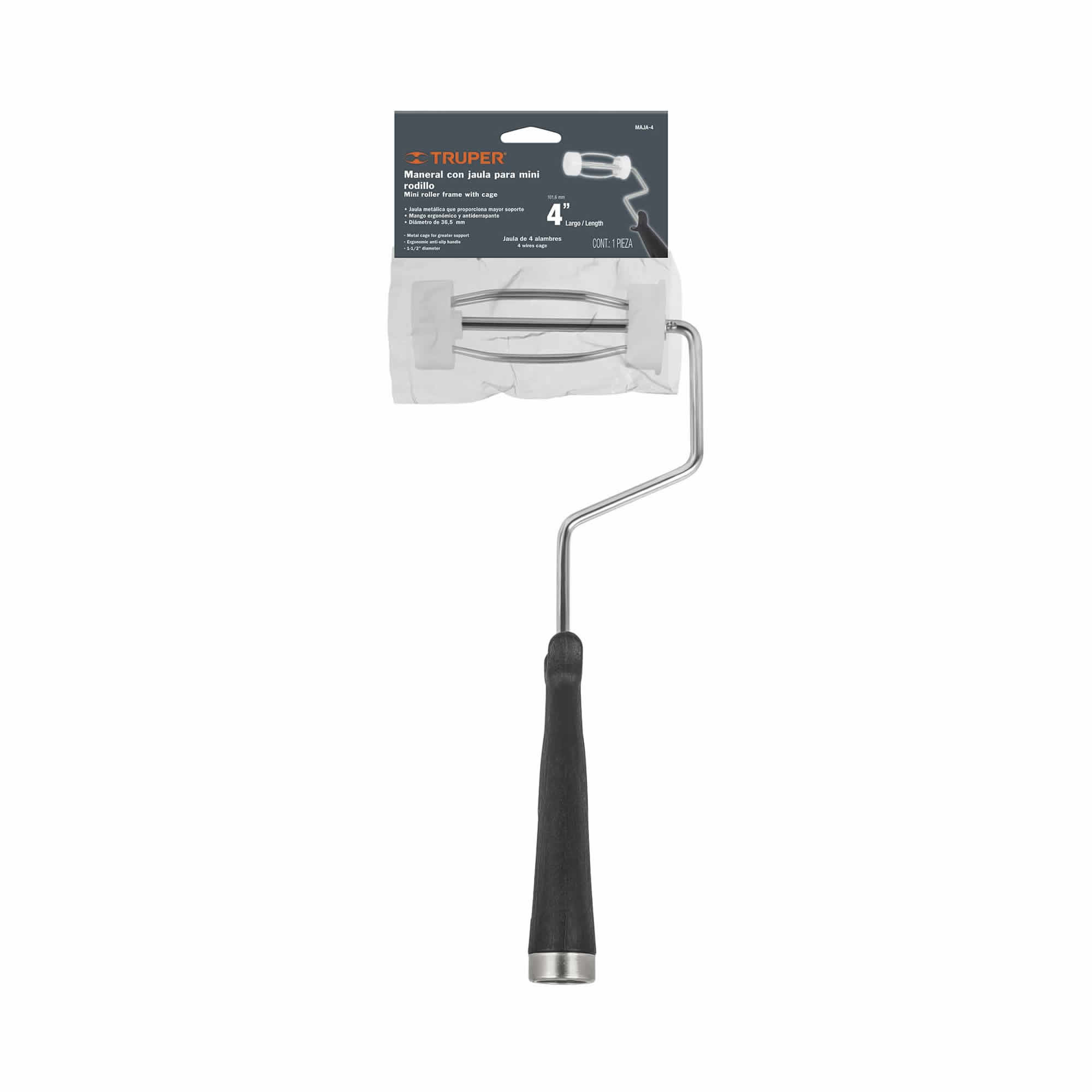 Mango Para Rodillo De Pintura De 23 Cm, Centro 36.5 Mm Truper (MAJA-9)