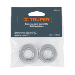 Juego De 2 Balineras De 35 Mm Para Llantas De Carretilla Truper (BAS-2B) - Imagen 2