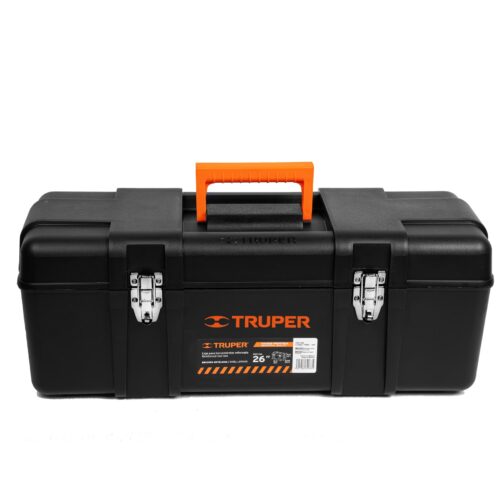 Caja De Herramientas Industrial De 66 Cm Con Charola Truper (CHP-26X)