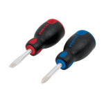 Juego De 2 Mini Destornillares De 1/4″, Mango Comfort Grip Pretul (JDT-2BP)