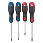 Juego De 4 Destornillares Comfort Grip Con Puntas Magnéticas Pretul (JD-4BP)