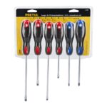 Juego De 6 Destornillares Comfort Grip Con Puntas Magnéticas Pretul (JD-6BP) - Imagen 2