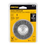 Grata Circular De 3″ Para Taladro, Alambre Grueso De 14 Mm Truper (CA-3P) - Imagen 2