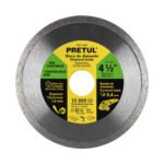 Disco De Diamante Rin Continuo Fino De 4.1/2″, Centro 7/8″ Pretul (DID-145P)