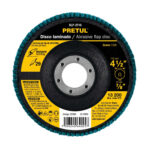 Disco Laminado Flap De 4.1/2″, Centro 7/8″, Grano 80 Pretul (DLP-2718)