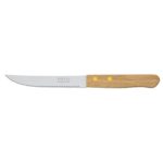 Cuchillo Con Sierra Para Asados De 5″ Con Mango De Madera Pretul (CUCH-M52)