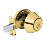 Cerrojo O Chapa De Seguridad Para Entrada, Latón Claro Hermex (CERO-11P) - Imagen 2