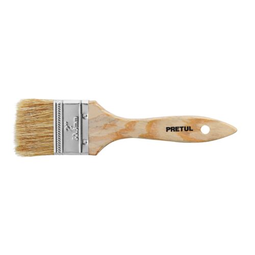 Brocha De 2″ Con Mango De Madera, Usos Generales Pretul (BRE-2)