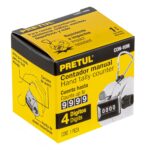 Contador Manual De 4 Dígitos Anti Impacto Con Sujetador Pretul (CON-10M) - Imagen 2