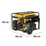 Generador Eléctrico A Gasolina Portátil 16 Hp, 120 V – 240 V Pretul (GEN-70P) - Imagen 2