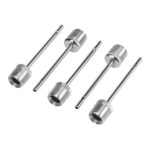 Kit De 5 Válvulas Para Inflar Balones En Acero Inoxidable Pretul (VAL-BA-5)