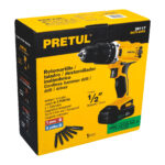Taladro Percutor Inalámbrico De 1/2″, Torque 33 Nm, 20 V Pretul (ROTI-20P2) - Imagen 2