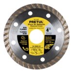 Disco Diamantado Rin Turbo De 4″ Usos Generales Pretul (DID-240P)
