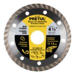 Disco Diamantado Rin Turbo De 4.1/2″ Usos Generales Pretul (DID-245P)