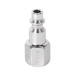 Conector Rápido Cromado De 1/4 Npt Para Compresor, Hembra Pretul (CORAL-HEM-1/4P) - Imagen 2