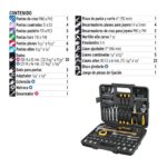 Juego De 109 Piezas Combinadas Mando 3/8″ Y 1/4″ Pretul (SET-109) - Imagen 2