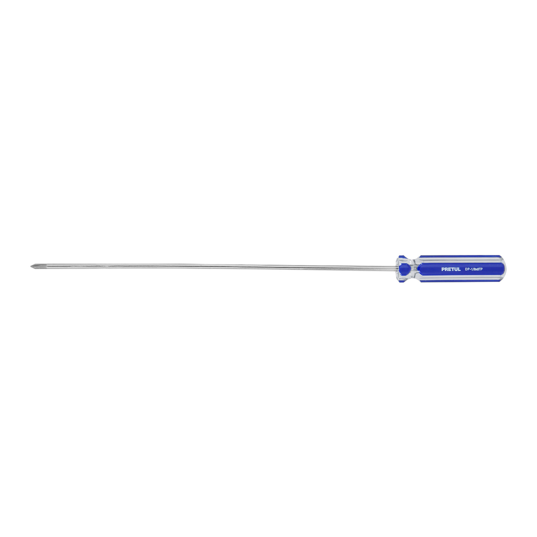 28078.jpg Destornillador De Estrella 1/8″ X 8″, Mango De Pvc Pretul (DP-1/8X8TP) - Imagen 1