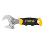 Llave Expansiva Perico De 6″ Corta, Mango Comfort Grip Pretul (PECO-6P)