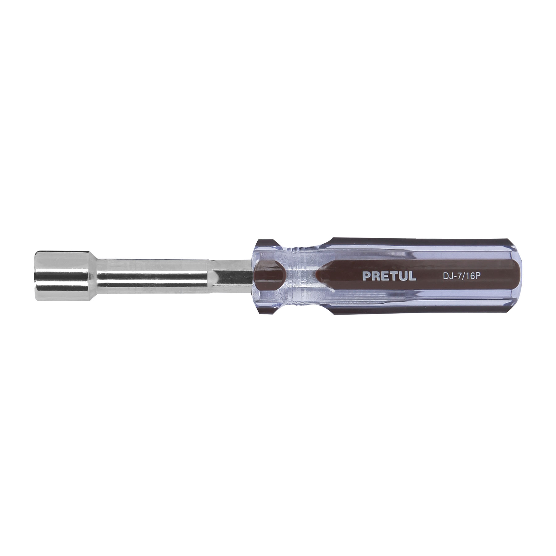 Destornillador Tipo Copa, Mango De Pvc 7/16″ Pretul (DJ-7/16P)