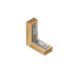24 Escuadras Esquineras De Refuerzo En Acero 3.1/2″ X 3/4″ Fiero (EESQ-3-1/2) - Imagen 2