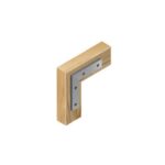 24 Ángulos Planos De Refuerzo De Acero De 2″ X 1/2″ Fiero (ECAN-2) - Imagen 2