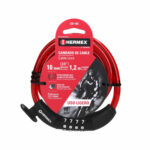 Guaya De Seguridad De 1.20 M X 10 Mm, Incluye Portacandado Hermex (CB-10C) - Imagen 2