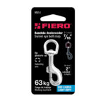 Mosquetón De Zinc De 51 Mm, Uso En Correas Y Cordones Fiero (BDZ-2) - Imagen 2