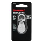 Polea De 19 Mm, Capacidad 50 Kg Para Guaya, Cable O Cuerda Fiero (GANO-3/4) - Imagen 2