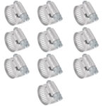 10 Abrazaderas En Acero Inoxidable Desde 38 Mm A 57 Mm Fiero (AB-28)
