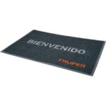 Tapete Antideslizante En Color Gris De 90 Cm X 60 Cm Truper (TAPE-T)