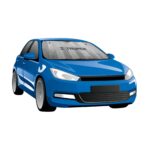 Parasol Plegable Para Carro De 135 Cm X 59 Cm Con Chupas Truper (PSOL-135) - Imagen 2